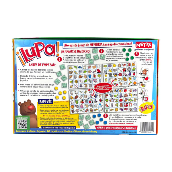 Memoria ¡LUPA!