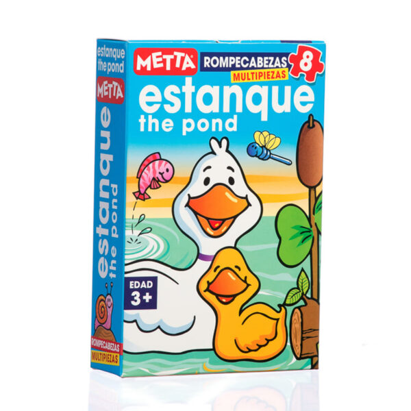 Rompecabezas Estanque - Inglés y Español