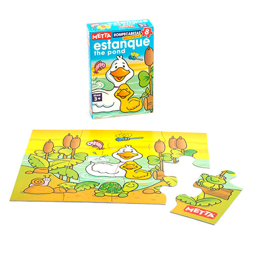 Rompecabezas Estanque - Inglés y Español