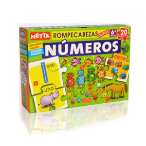 Rompecabezas Metta Números - Inglés y Español
