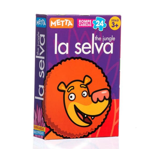 Rompecabezas de la Selva - Inglés y Español