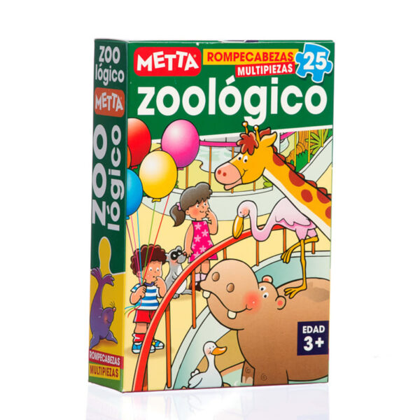 Rompecabezas Zoológico - Inglés y Español