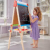 Caballete pequeño artista con doble pizarrón