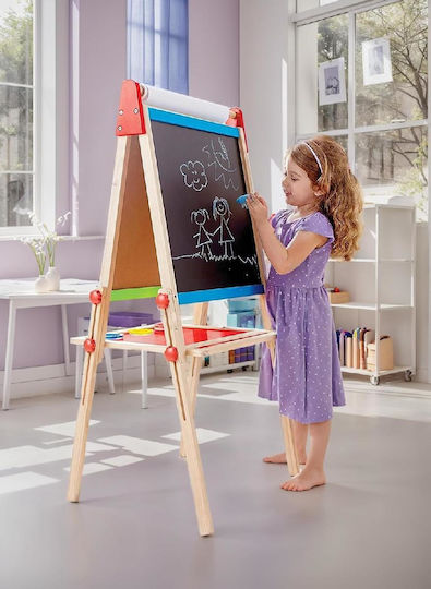 Caballete pequeño artista con doble pizarrón