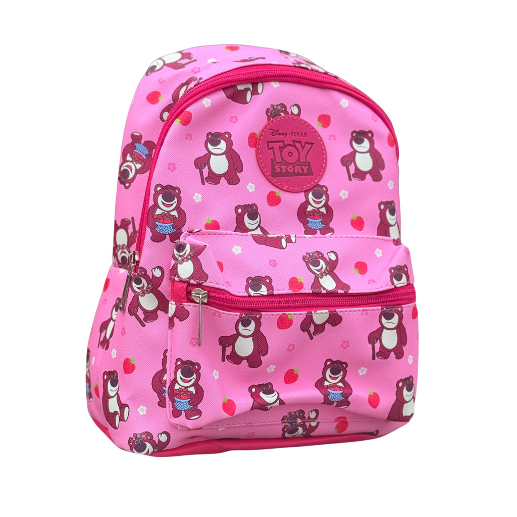 mochila de Lotso mini Disney Pixar Toy Story cuerina