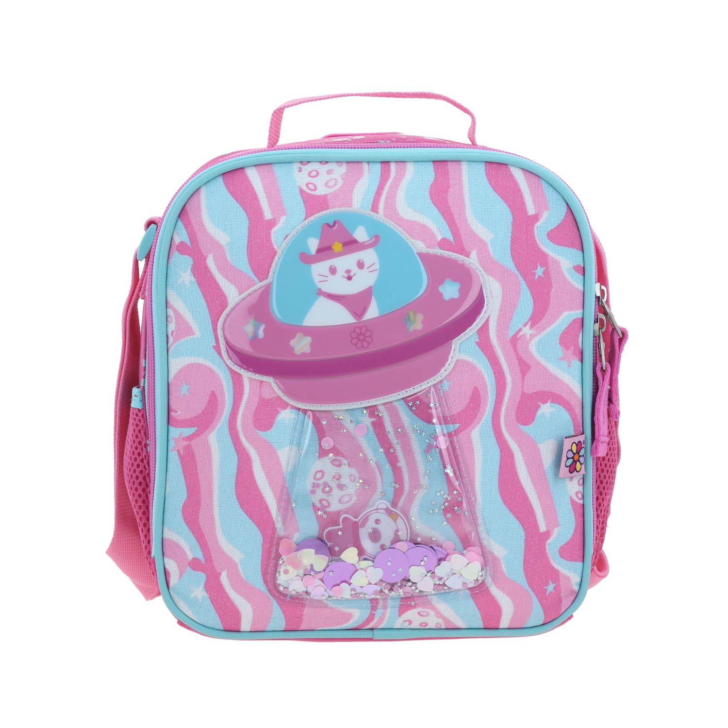 lonchera de gatito astronauta Chenson escolar térmica para niña