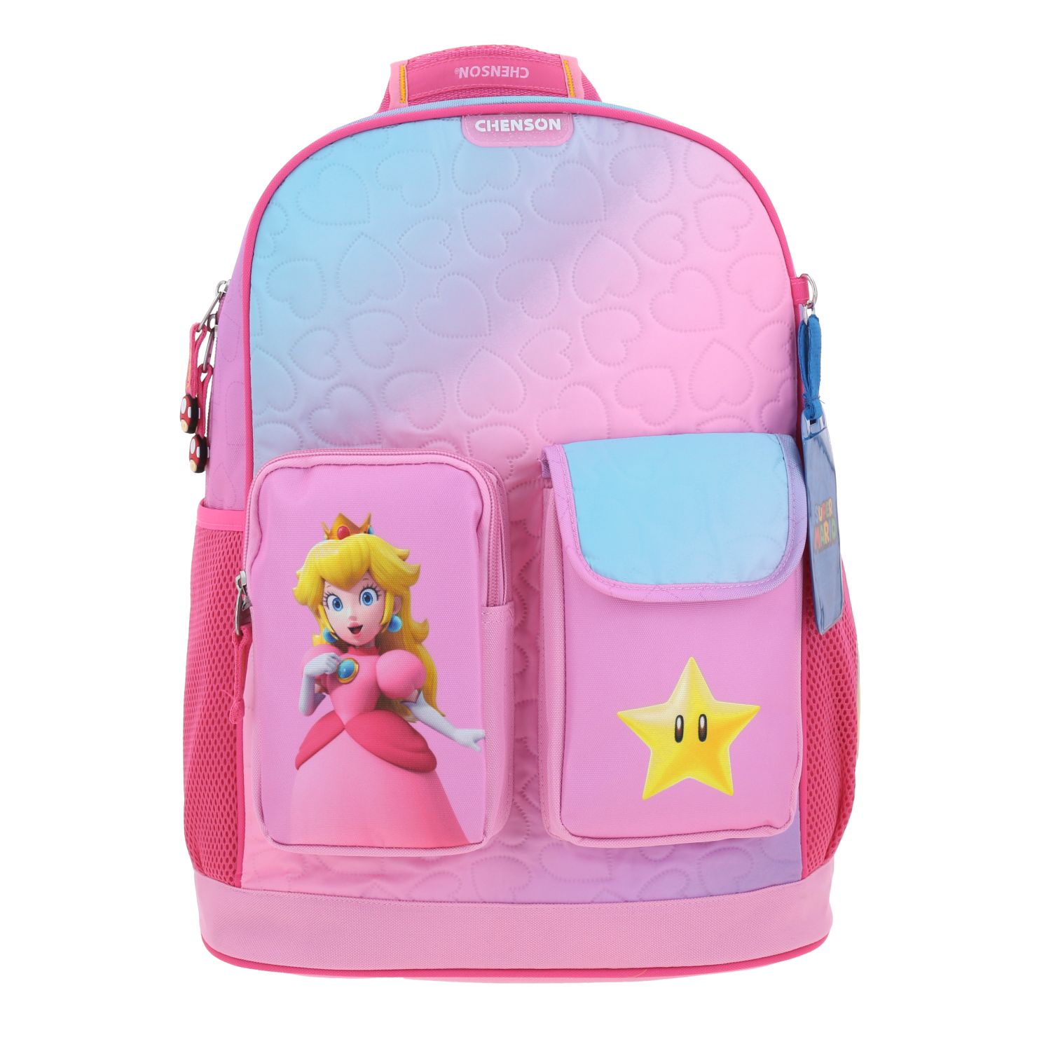 mochila de Peach rosada Chenson escolar