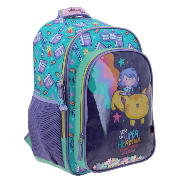 VB70413-T_06 Mochila Chenson Super Heroína by Vania Bachur