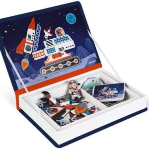 Libro Magneti'book Janod Espacio (libro magnético 52 piezas)