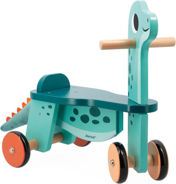 Triciclo - Correpasillos Bebé Dino Portosaurus Janod