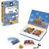 Libro Magneti'book Janod Transportes y Vehículos (libro magnético 50 piezas)