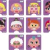 Libro Magneti'book Janod Crazy faces GIRL - Caras graciosas (libro magnético 55 piezas)