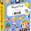 Libro Magneti'book Janod Profesiones y Oficios (libro magnético 48 piezas)