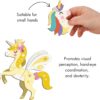 Libro Magneti'book Janod Unicornios (libro magnético 44 piezas)