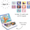 Libro Magneti'book Janod Unicornios (libro magnético 44 piezas)