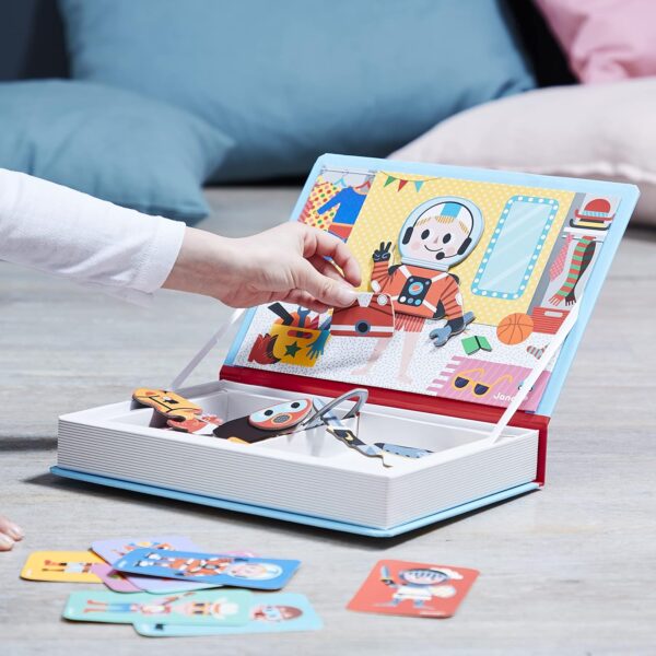 Libro Magneti'book Janod Disfraces (libro magnético 36 piezas)