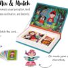 Libro Magneti'book Janod Fairy tails - Cuentos de hadas (libro magnético 30 piezas)