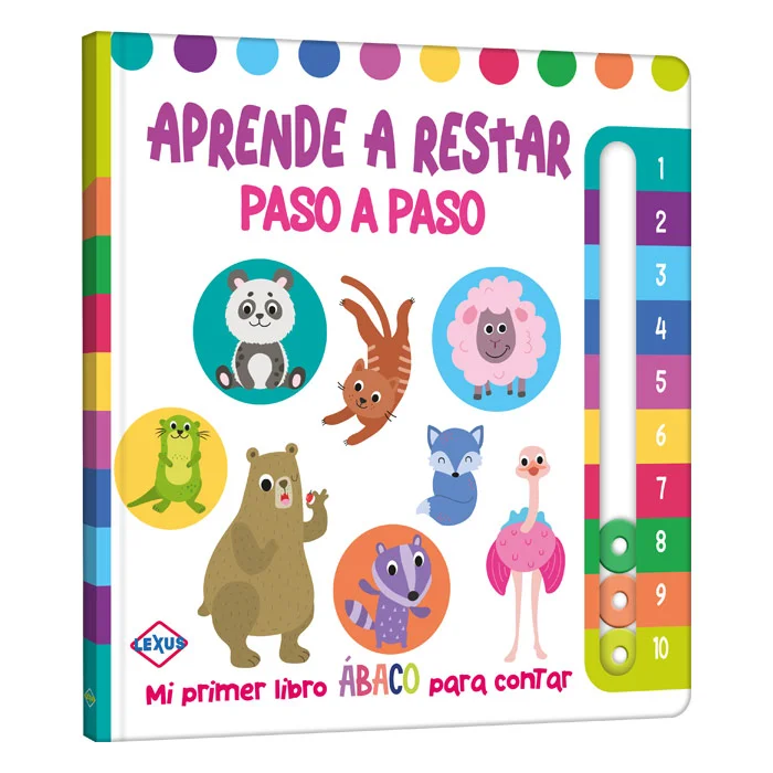 Libro Aprende a Restar paso a paso