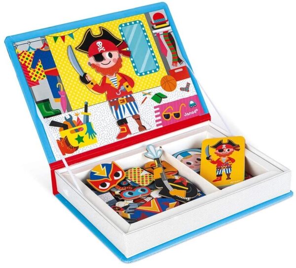 Libro Magneti'book Janod Disfraces (libro magnético 36 piezas)