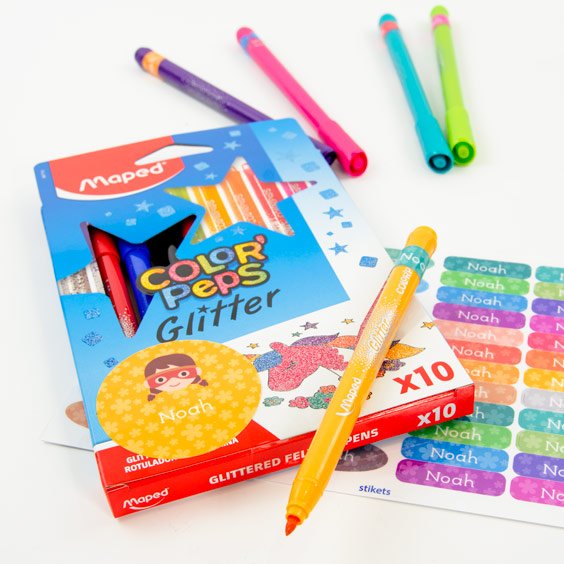 Marcadores con glitter Color peps Maped