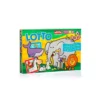 Loteria y memoria Lotto de animales de la granja, selva y mar