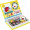 Libro Magneti'book Janod Aprendo la hora (libro magnético 75 piezas)