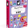 Libro Magneti'book Janod Princesas (libro magnético 55 piezas)
