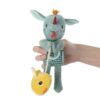 Títere de actividades y texturas de peluche Joe el dragón, Lilliputiens
