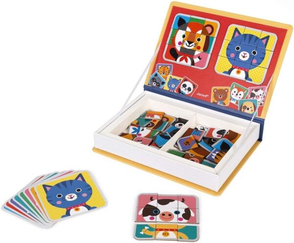Libro Magneti'book Janod Mix & Match (libro magnético 72 piezas)