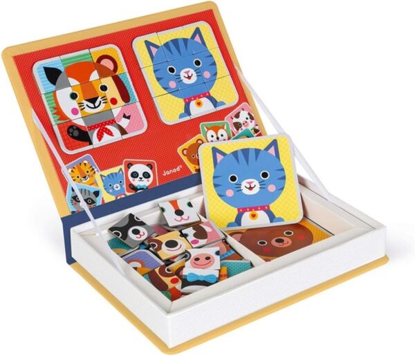 Libro Magneti'book Janod Mix & Match (libro magnético 72 piezas)
