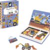 Libro Magneti'book Janod Construcción (libro magnético 68 piezas)