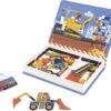 Libro Magneti'book Janod Construcción (libro magnético 68 piezas)