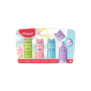 Marcador resaltador Pocket mini 4 colores Maped (para destacar)