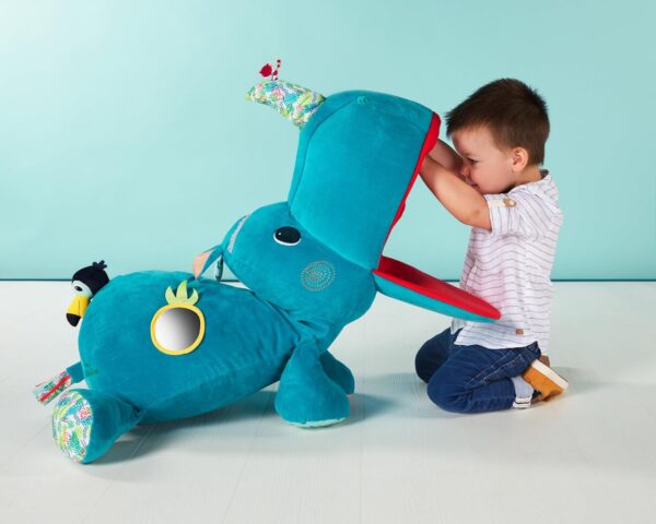 Peluche gigante guarda secretos Marius el rino, Lilliputiens