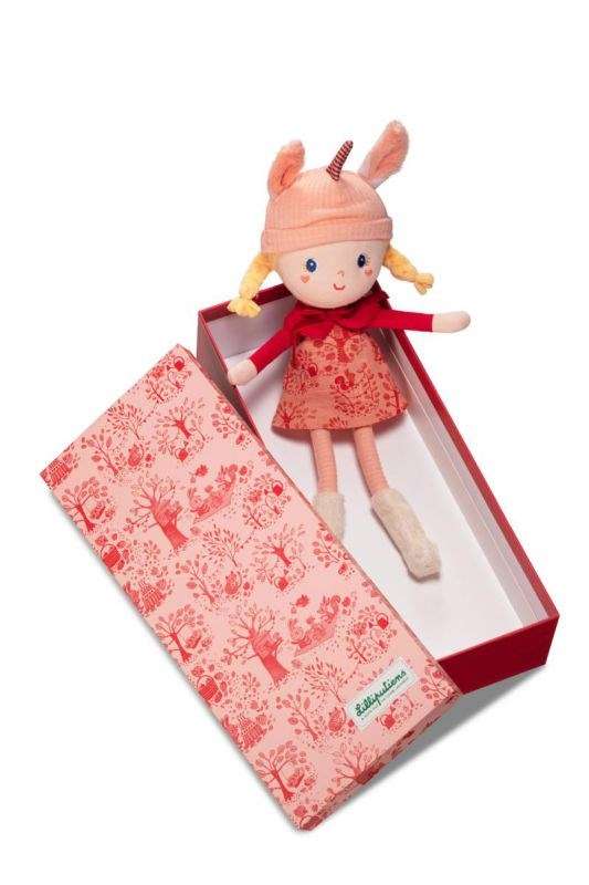 Muñequita de tela Lena en caja especial, Lilliputiens