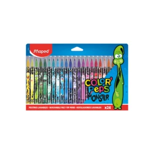 Marcador Color peps Monster 24 colores Maped