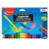 Crayones Infinity triangular Color peps 24 colores Maped