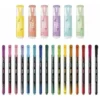 Kit de Lettering, marcadores y brush pens 22 piezas Maped
