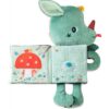 Libro sensorial y peluche de tela Joe el dragón (brilla en la oscuridad), Lilliputiens