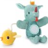 Títere de actividades y texturas de peluche Joe el dragón, Lilliputiens