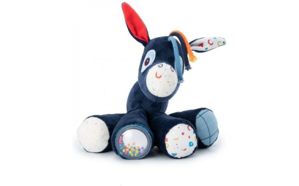 Peluche sensorial sonoro Ignace el burrito, Lilliputiens