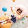 Peluche sensorial sonoro Ignace el burrito, Lilliputiens
