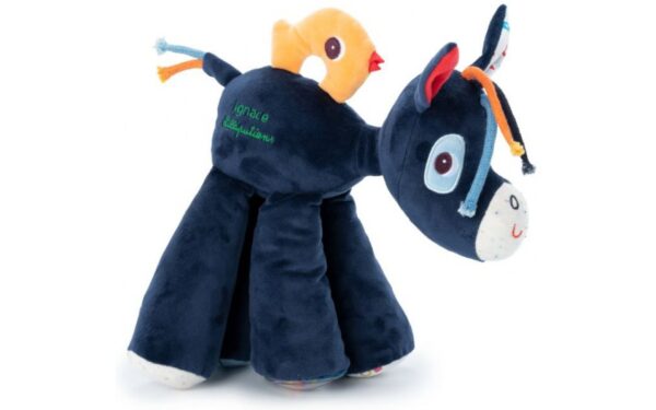Peluche sensorial sonoro Ignace el burrito, Lilliputiens