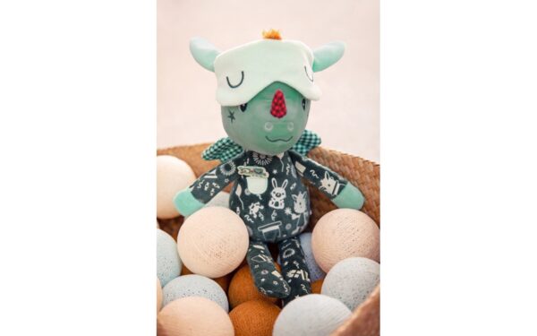 Peluche que brilla en la oscuridad de buenas noches Joe, Lilliputiens