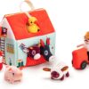 Mi primera granjita interactiva de peluche, Lilliputiens