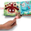 Libro interactivo de tela con títere kiss Cesar (inglés), Lilliputiens