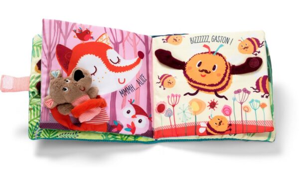 Libro interactivo de tela con títere kiss Cesar (inglés), Lilliputiens