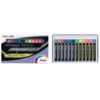 Crayón pastel óleo metálicos y fluorescentes 12 colores Pentel
