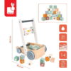 Carrito o andador de madera Sweet Coocon ABC, Janod
