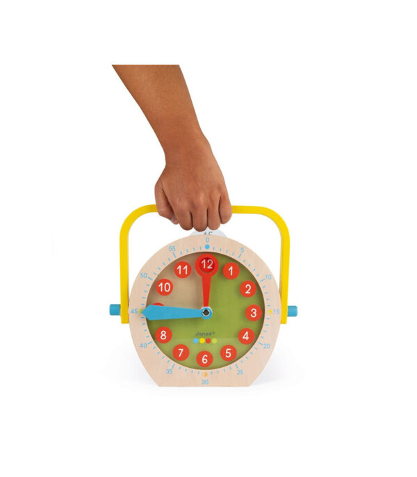 Reloj Essential aprende la hora, Janod